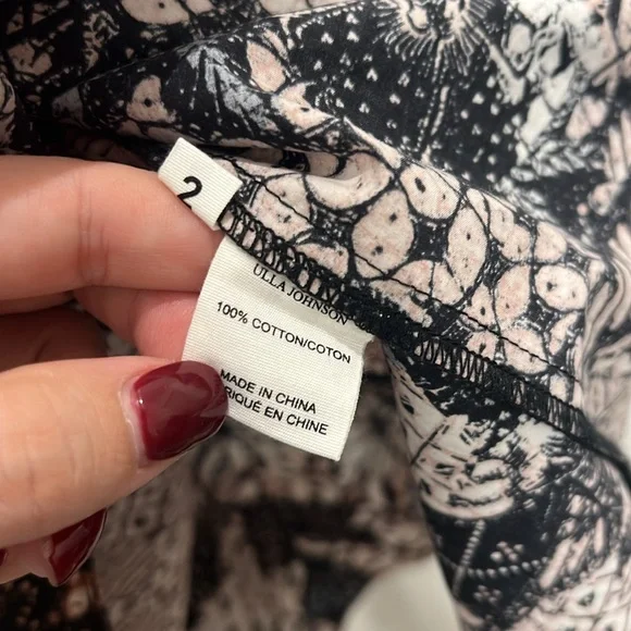 Ulla Johnson Honoria Batik Poplin Dress - Picture 9 of 10